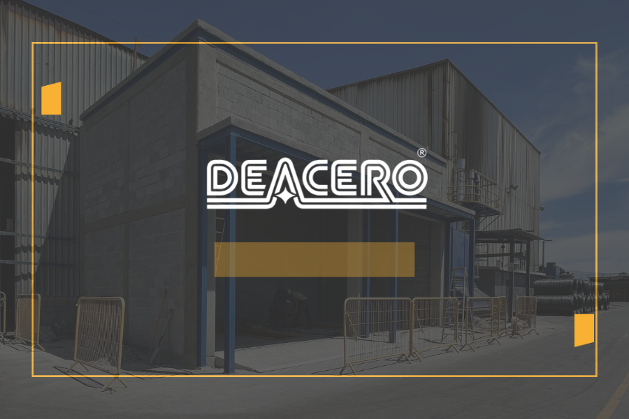 Proyecto de construcción industrial realizado por ITBSA para DEACERO